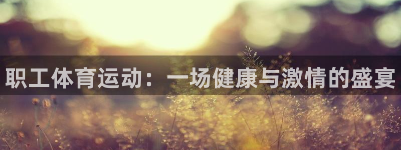 vsport体育：职工体育运动：一场健康与激情的盛宴